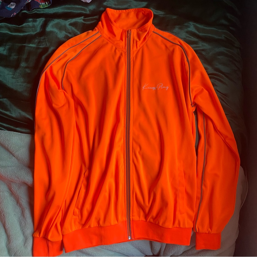 Kingsplay Tracksuit/ Men Size Xl Color Orange